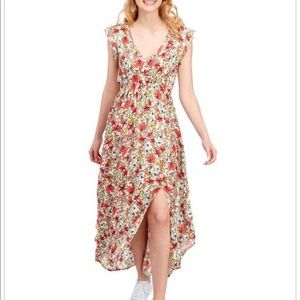 JESSICA SIMPSON Gabbie Floral Midi Dress🍿